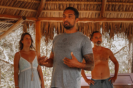 Elemental Rhythm facilitator training session with participants